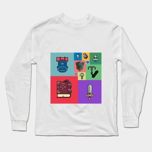 Mrs Perkins's Quilt Solution Long Sleeve T-Shirt